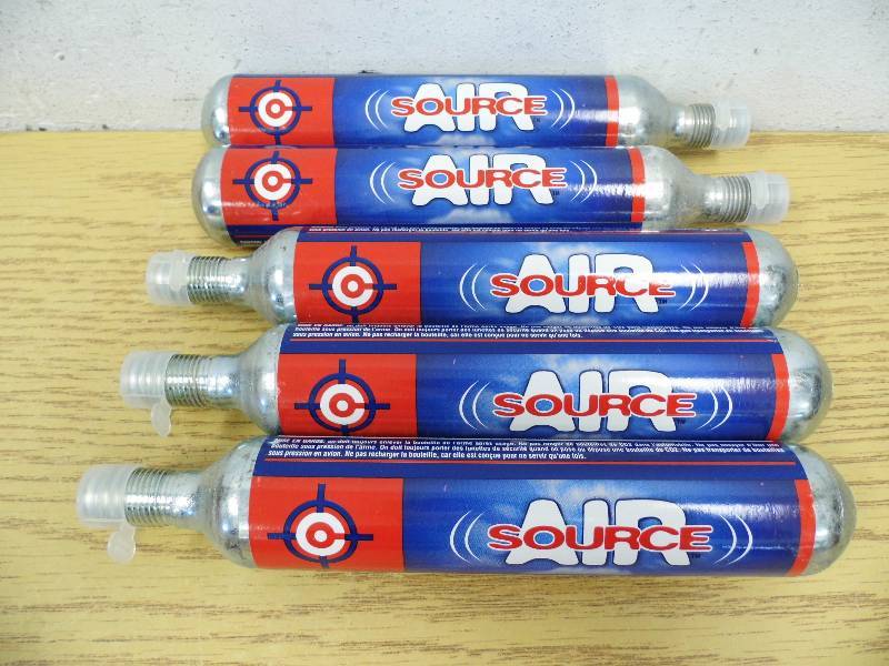 lot 27 image: 5 Air Source CO2 Canisters