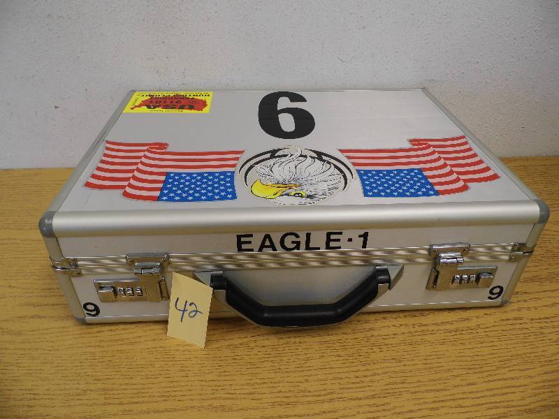 lot 42 image: Hard Case with Combo Lock