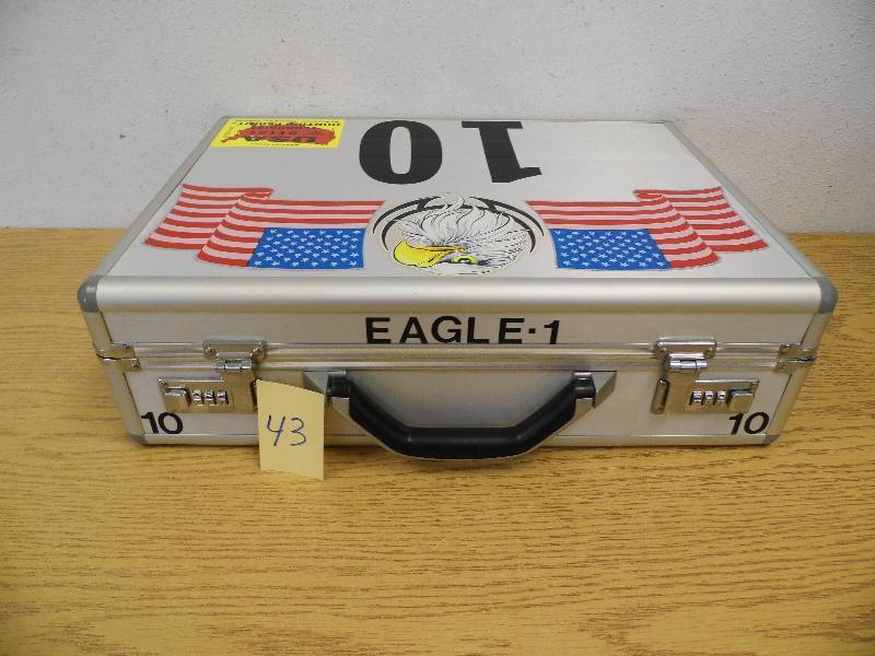 lot 43 image: Hard Case with Combo Lock