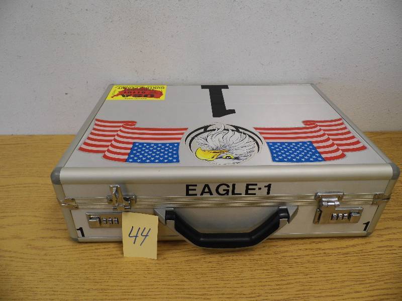 lot 44 image: Hard Case with Combo Lock
