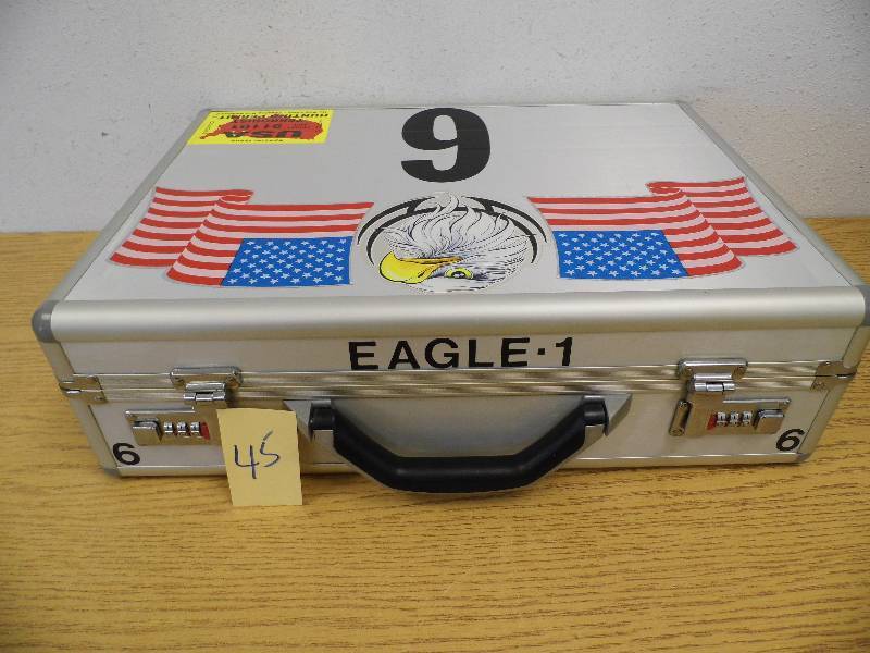 lot 45 image: Hard Case with Combo Lock