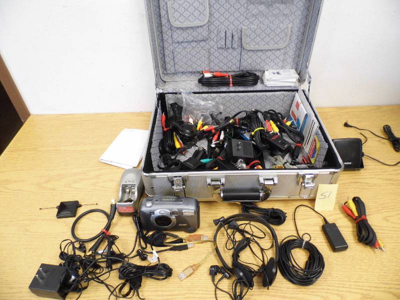 lot 51 image: Case with Camera and Adapters