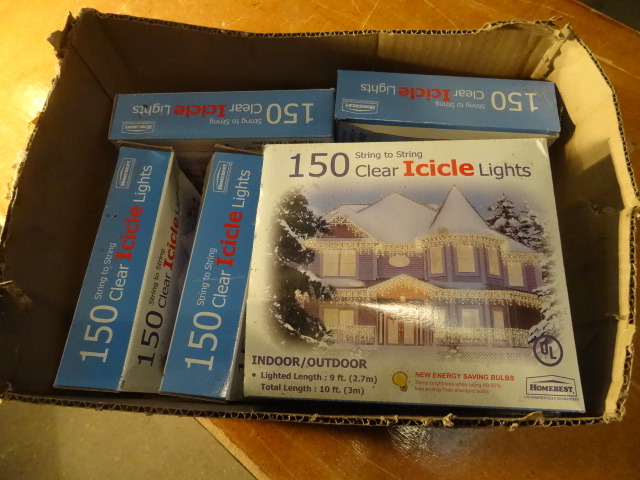 Box of Christmas Lights 8 Boxes
