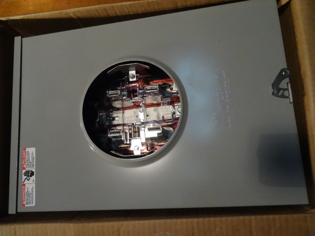 200 Amp u.g. Meter Socket