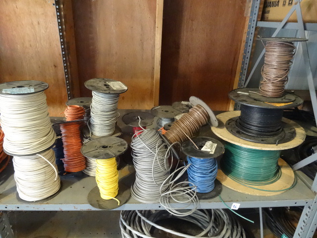 Shelf of #10 Copper Wire