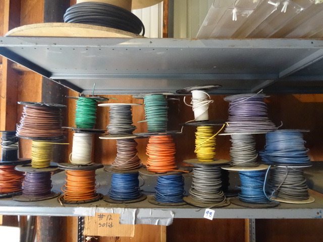 Shelf of #12 Copper Wire
