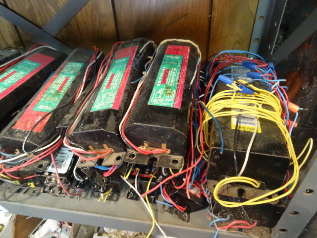 Shelf of Misc Ballasts