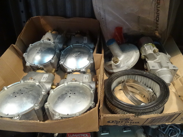 Shelf of Misc Regulators & Chain