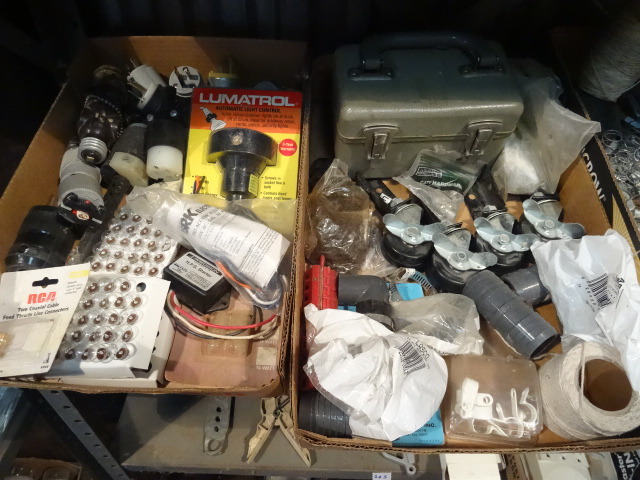 Shelf of Misc LightingHardware