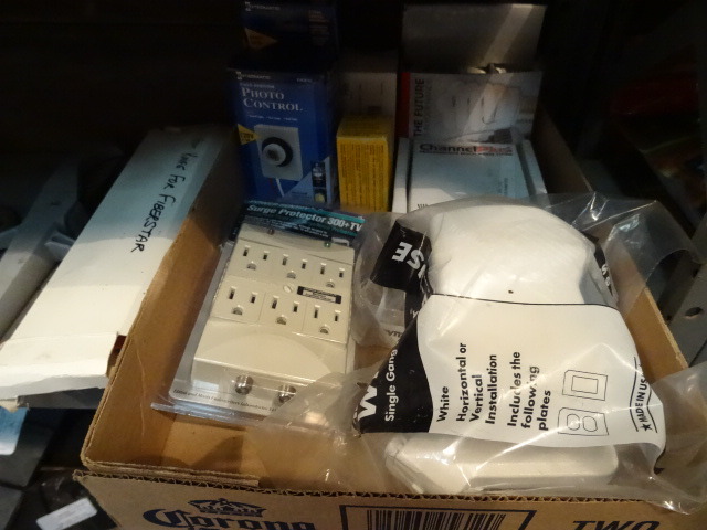 Shelf of Misc Photo Cells, LampsTools