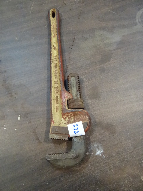 18 Ridgid Pipe Wrench