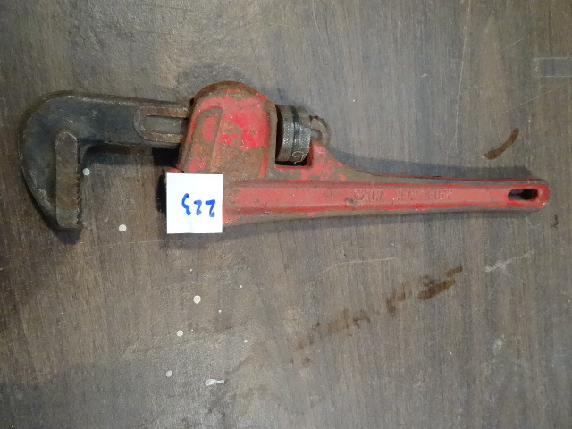 12 Ridgid Pipe Wrench
