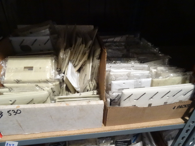 Shelf Plates, Switches, TV