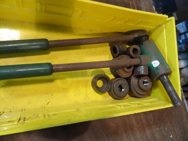 Greenlee Ratchet KO Cutters & KOs