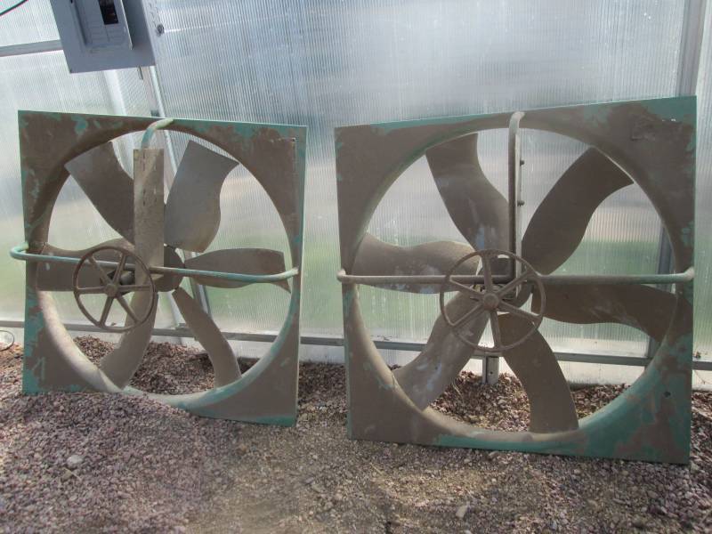 2 Industrial Fans