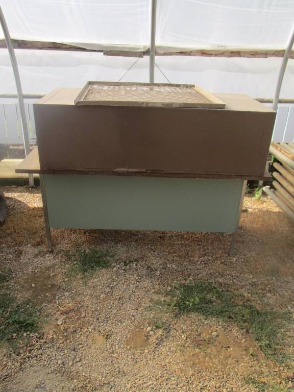 Desk and Filing Cabinet