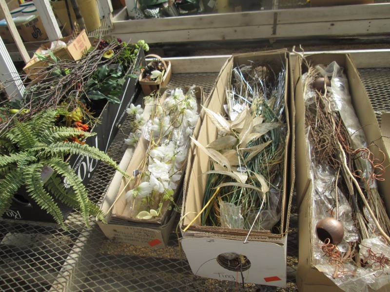 Drift Wood and Floral Decorations