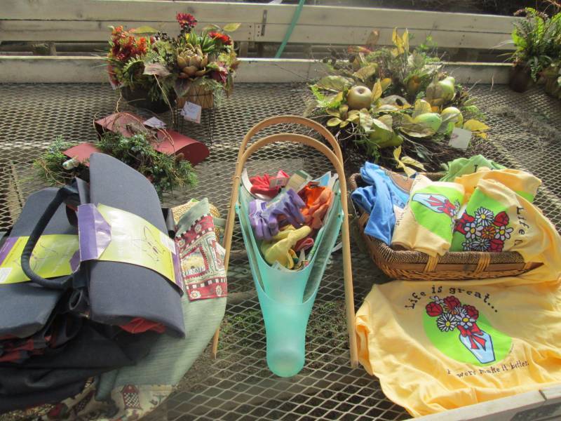 Garden Totes, Shirts and Gloves