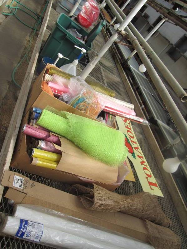 Boxes of Tissue Paper and Decor