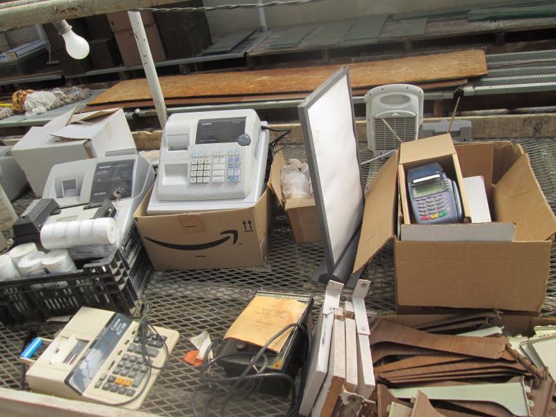 3 Cash Registers and Credit Card Machines