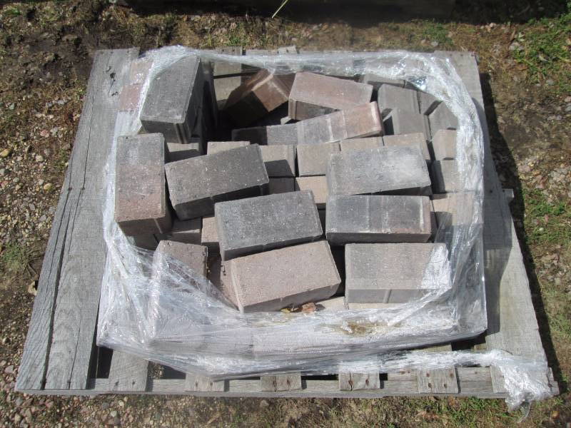 2 Pallets of Impervious Pavers