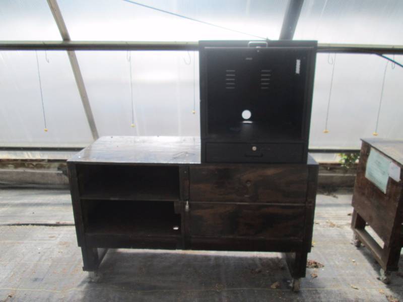Rolling CashierCheckout Stand