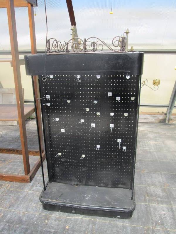 Candelabras and Display Shelves