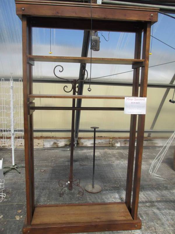 Wood and Metal Stand