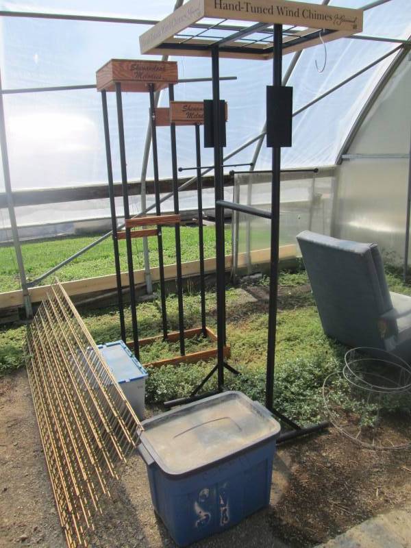 Windchime Stands and Crates