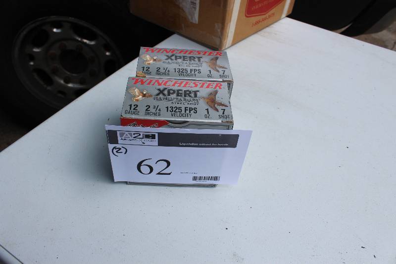 Box Lot of (2) Winchester Xpert 12-Gauge Shotgun Shells.  25 Shells Per Box