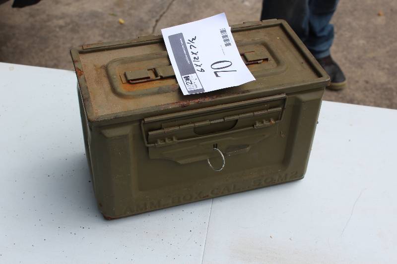 Metal Ammo Case 6 x 12 x 7.5.