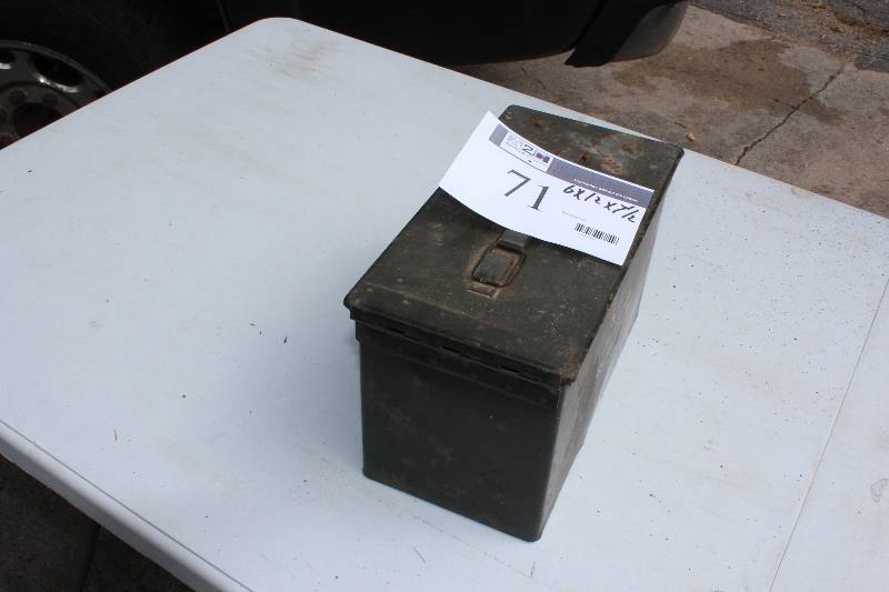 Ammo Case wDivider Tray & Handle 6 x 12 x 7.5.