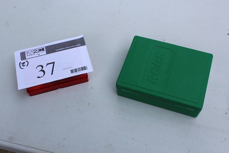 Lot of (2) Including RCBS Reloading Dies wMetal Case Lee Relaoding Bullets 6.8Remington SPC.