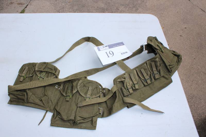 Vintage Ammo Belt wPouches.