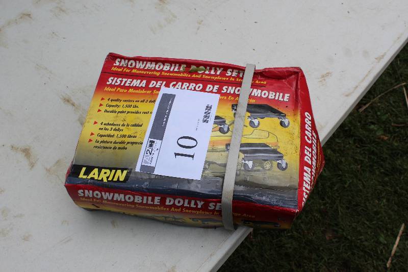 Larin Snow Mobile Dolly Set In Original Packaging.