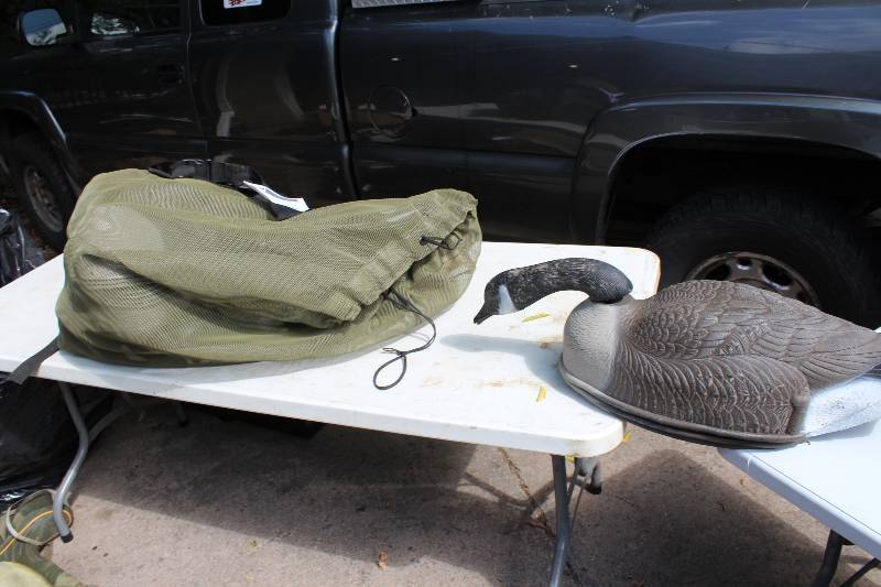 Plastic Goose wCarrying Bag.