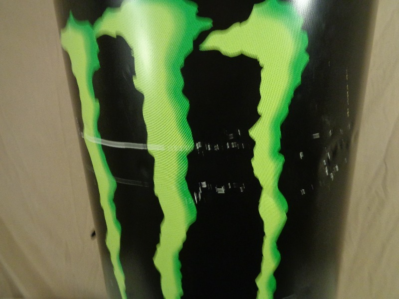 lot 35 image: Monster Energy Cooler  Merchadiser on Wheels