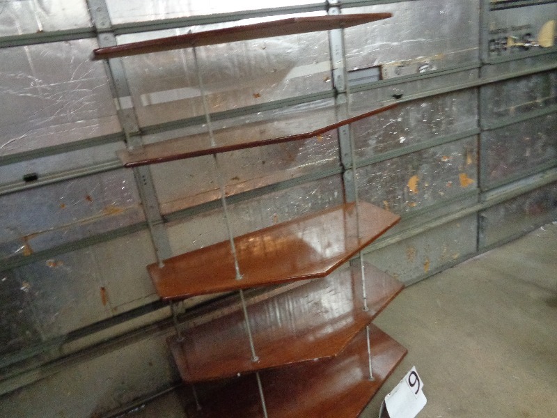 lot 9 image: Large Wood Shelf