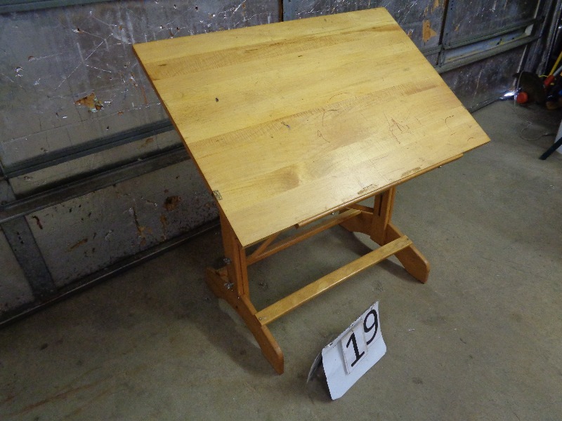 lot 19 image: Drafting Table