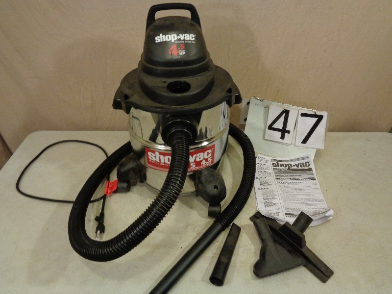 lot 47 image: 5 Gallon Shop Vac