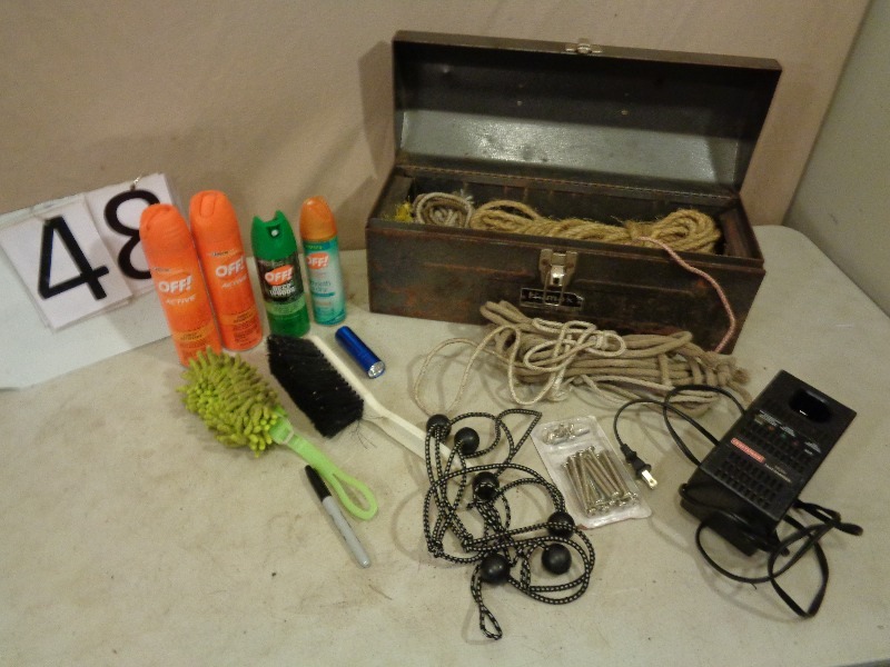 lot 48 image: Homak Tool Box and More