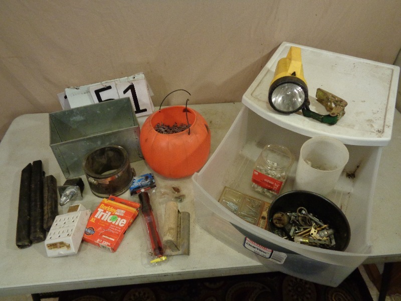 lot 51 image: Drawer with Hardware and More