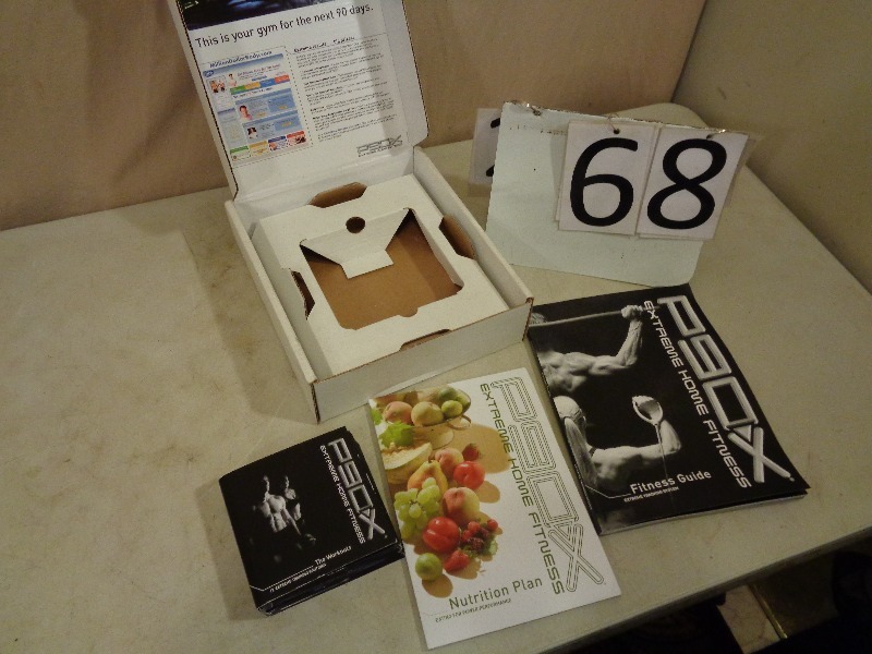 lot 68 image: P90X Fitness DVD Set 13 Discs
