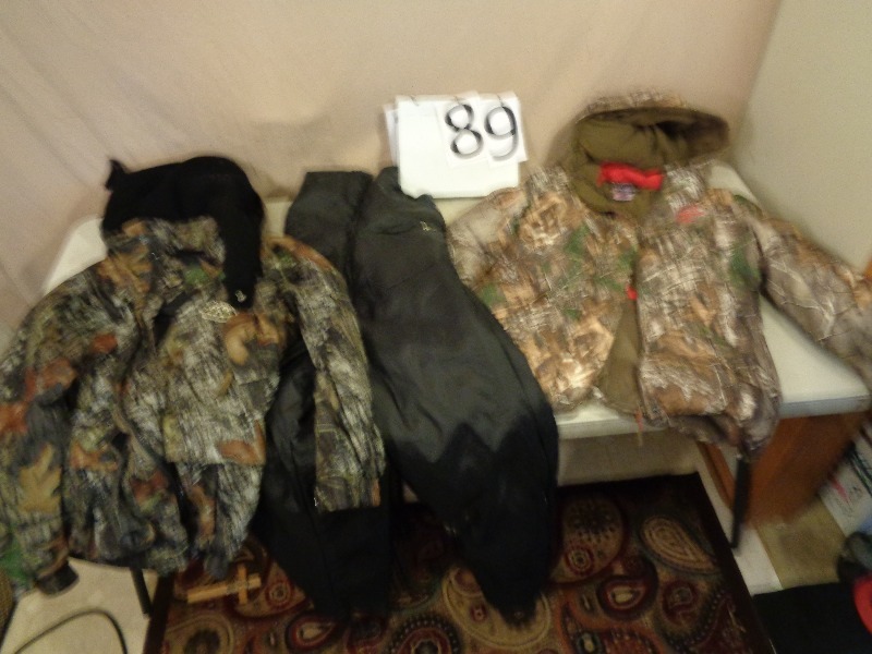 lot 89 image: Real Tree Camo Jacket and More