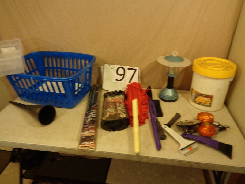 lot 97 image: Minnow Bucket and More