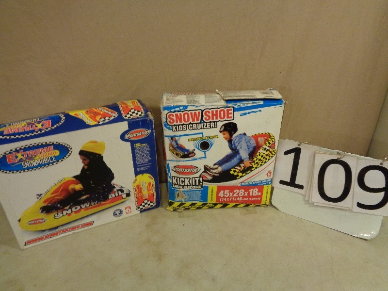 lot 109 image: 2 Snowtubes
