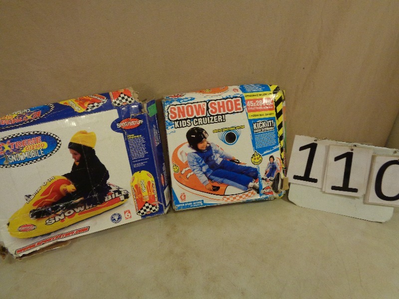 lot 110 image: 2 Snowtubes