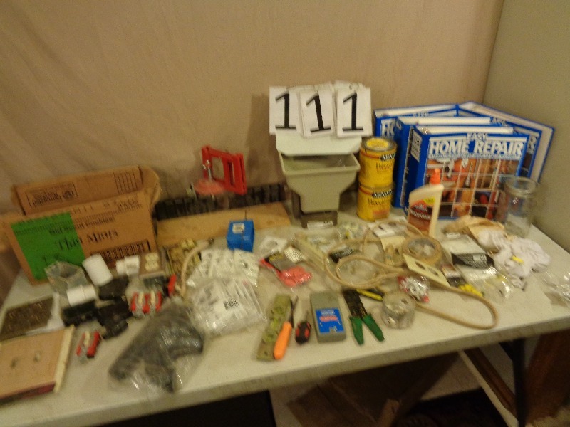 lot 111 image: Tools and Home Repair Supplies