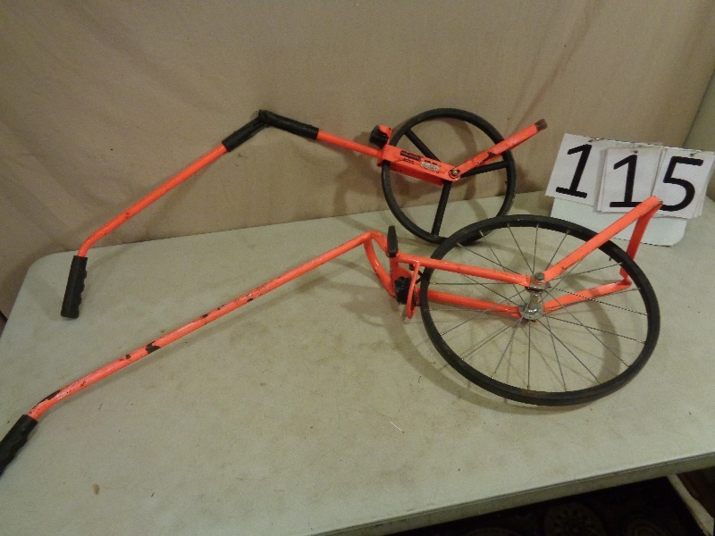 lot 115 image: 2 Measuring Wheels