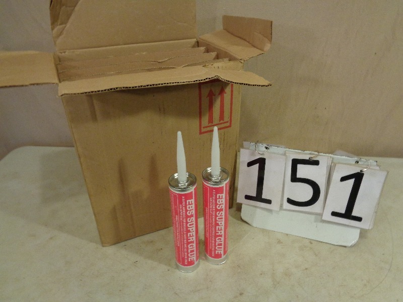 lot 151 image: 24 Tubes of EBS Super Glue